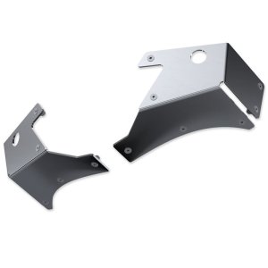 Jeep Wrangler Sahara Rear Bumper Aluminum Corner Skids - Artec Industries - `20-`25